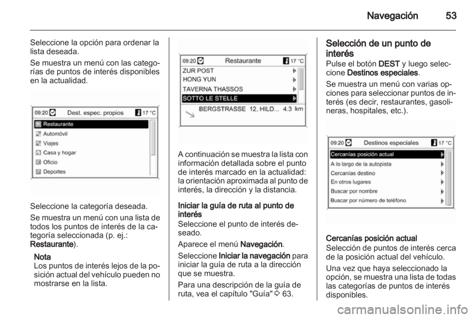 OPEL MOKKA 2013  Manual de infoentretenimiento (in Spanish) 