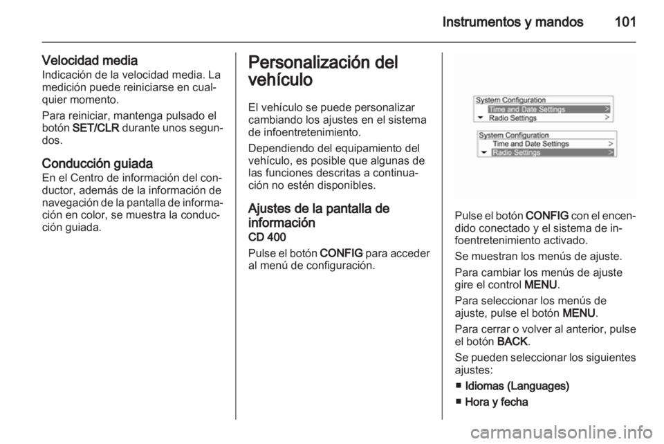 OPEL MOKKA 2013  Manual de Instrucciones (in Spanish) 