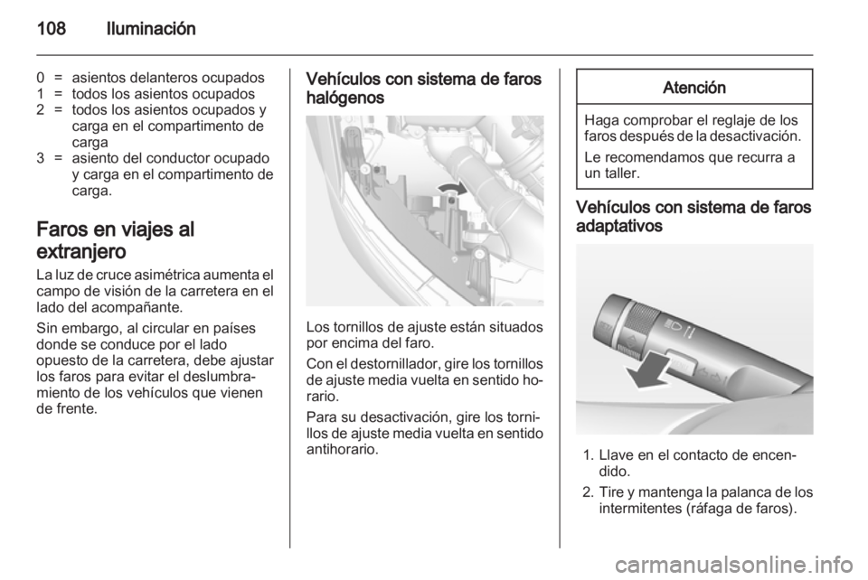 OPEL MOKKA 2013  Manual de Instrucciones (in Spanish) 