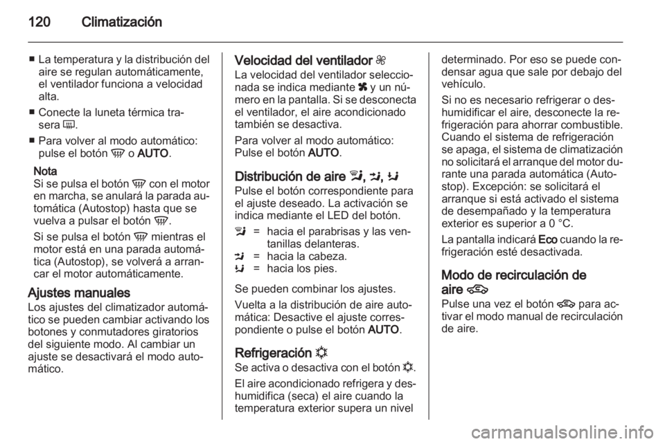 OPEL MOKKA 2013  Manual de Instrucciones (in Spanish) 