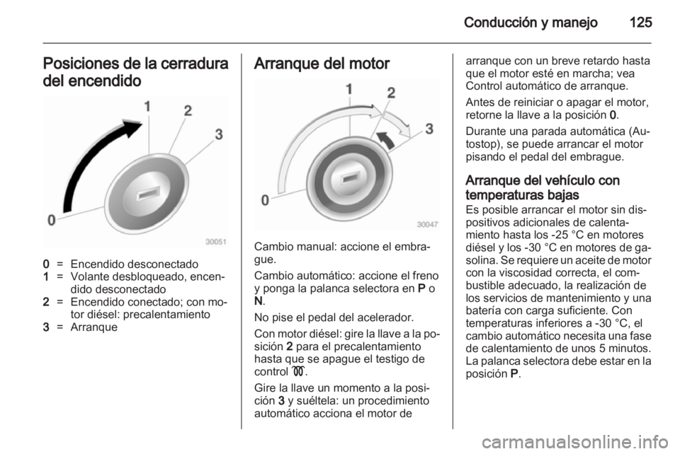 OPEL MOKKA 2013  Manual de Instrucciones (in Spanish) 