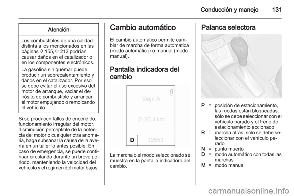 OPEL MOKKA 2013 Manual de Instrucciones (in Spanish) OPEL MOKKA 2013 Manual de Instrucciones (in Spanish)