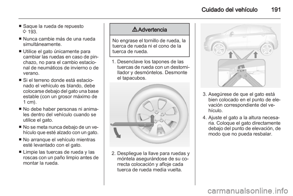 OPEL MOKKA 2013 Manual de Instrucciones (in Spanish) OPEL MOKKA 2013 Manual de Instrucciones (in Spanish)