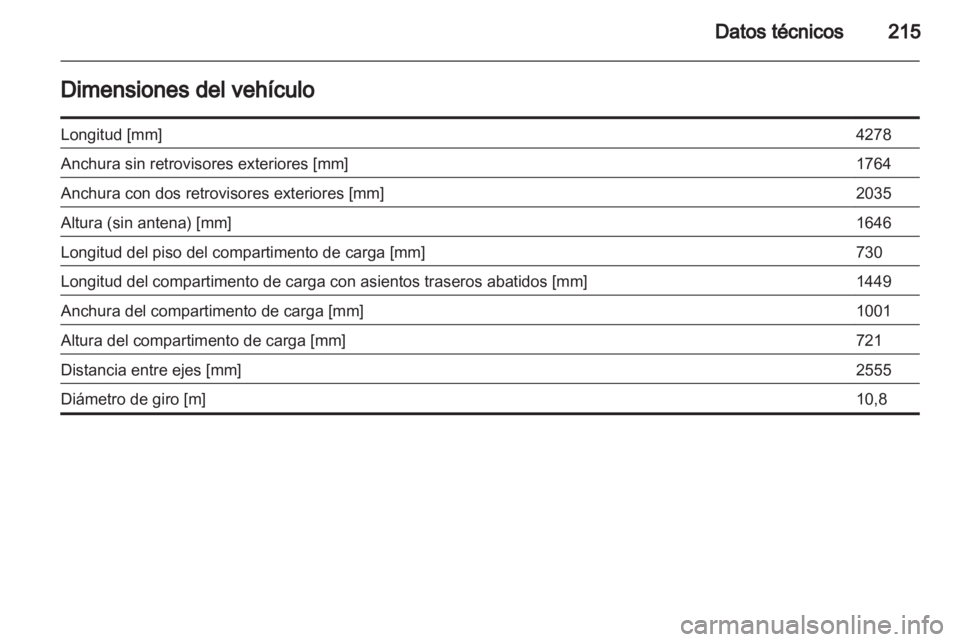 OPEL MOKKA 2013 Manual de Instrucciones (in Spanish) OPEL MOKKA 2013 Manual de Instrucciones (in Spanish)