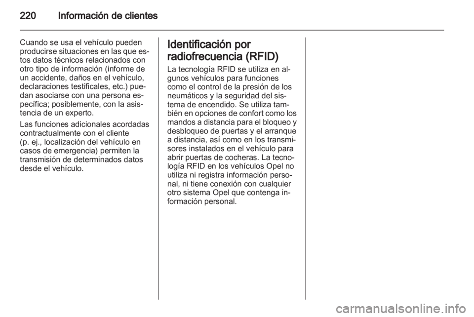 OPEL MOKKA 2013  Manual de Instrucciones (in Spanish) 