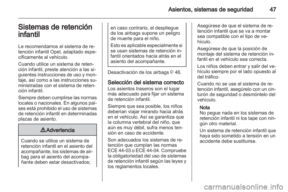 OPEL MOKKA 2013 Manual de Instrucciones (in Spanish) OPEL MOKKA 2013 Manual de Instrucciones (in Spanish)