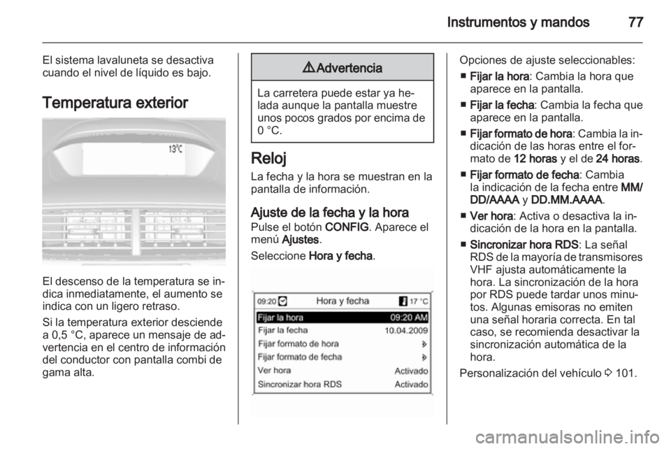 OPEL MOKKA 2013 Manual de Instrucciones (in Spanish) OPEL MOKKA 2013 Manual de Instrucciones (in Spanish)