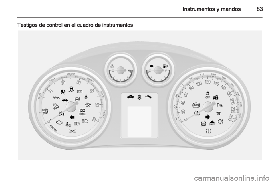 OPEL MOKKA 2013 Manual de Instrucciones (in Spanish) OPEL MOKKA 2013 Manual de Instrucciones (in Spanish)