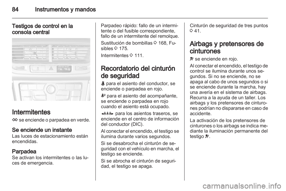 OPEL MOKKA 2013 Manual de Instrucciones (in Spanish) OPEL MOKKA 2013 Manual de Instrucciones (in Spanish)