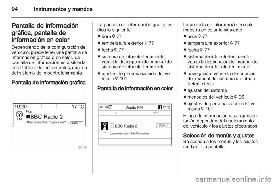 OPEL MOKKA 2013 Manual de Instrucciones (in Spanish) OPEL MOKKA 2013 Manual de Instrucciones (in Spanish)