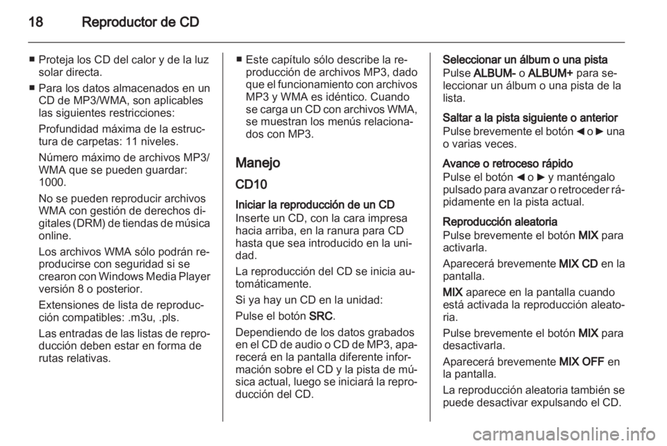 OPEL VIVARO 2011 Manual de infoentretenimiento (in Spanish) OPEL VIVARO 2011 Manual de infoentretenimiento (in Spanish)