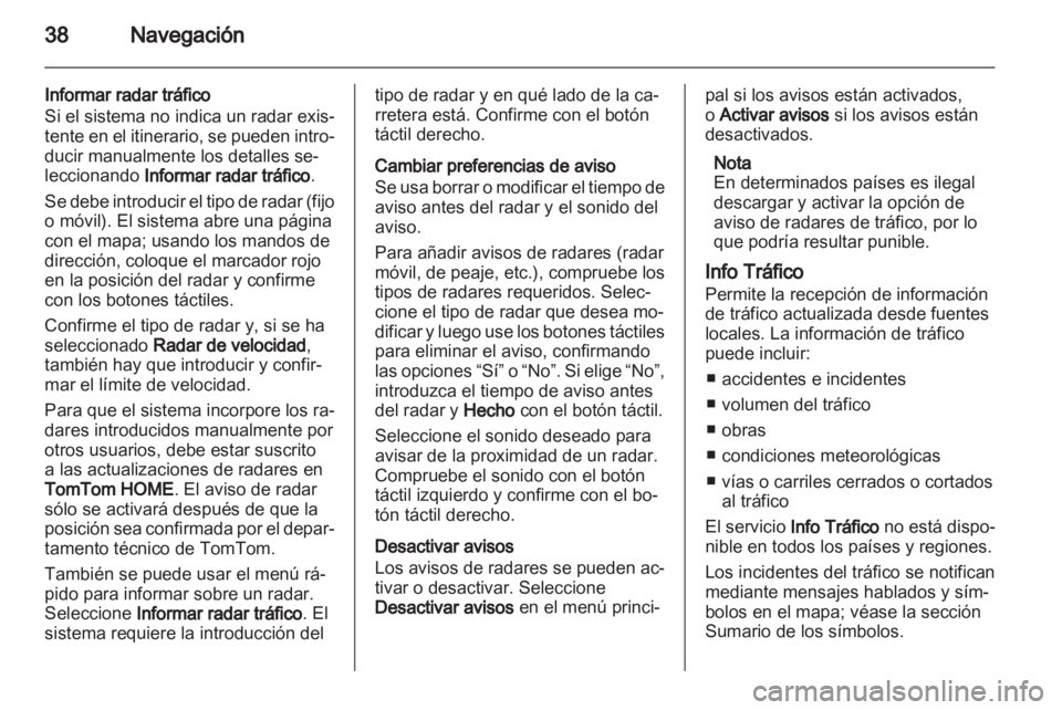OPEL VIVARO 2011 Manual de infoentretenimiento (in Spanish) OPEL VIVARO 2011 Manual de infoentretenimiento (in Spanish)