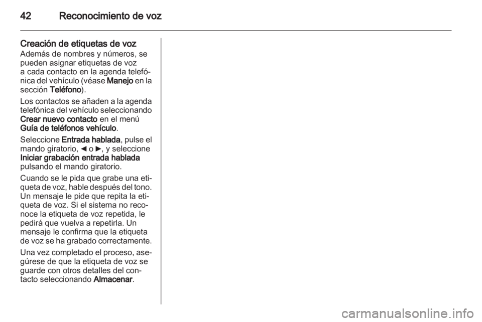 OPEL VIVARO 2011 Manual de infoentretenimiento (in Spanish) OPEL VIVARO 2011 Manual de infoentretenimiento (in Spanish)