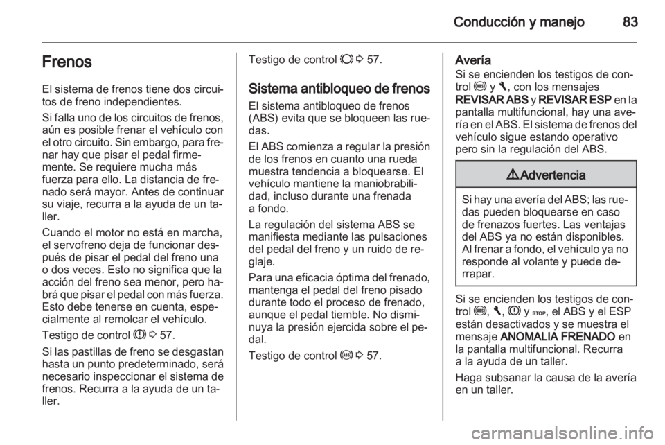 OPEL MOVANO_B 2010.5 Manual de Instrucciones (in Spanish) OPEL MOVANO_B 2010.5 Manual de Instrucciones (in Spanish)