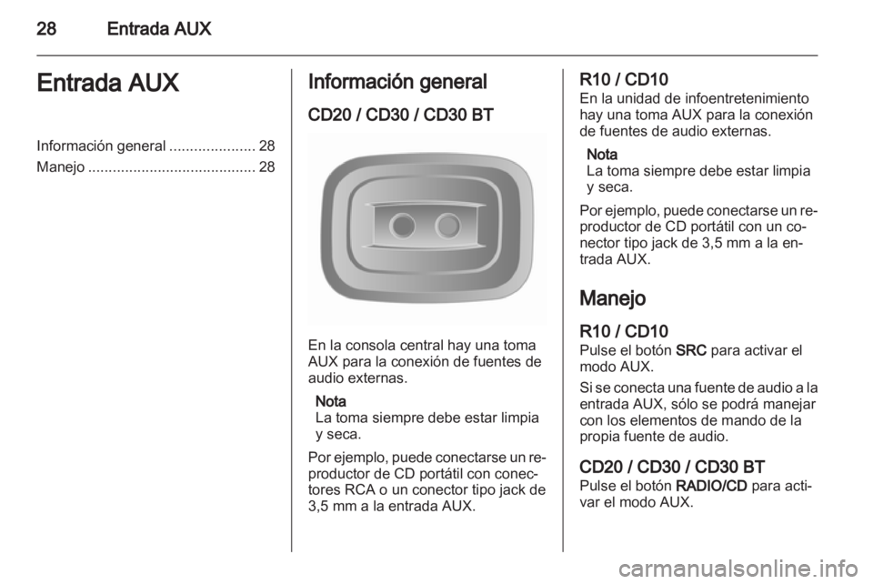 OPEL MOVANO_B 2011.5 Manual de infoentretenimiento (in Spanish) OPEL MOVANO_B 2011.5 Manual de infoentretenimiento (in Spanish)