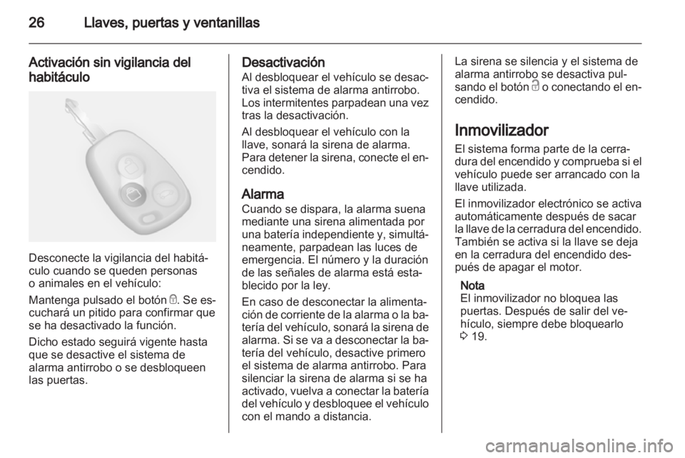 OPEL MOVANO_B 2011.5  Manual de Instrucciones (in Spanish) 