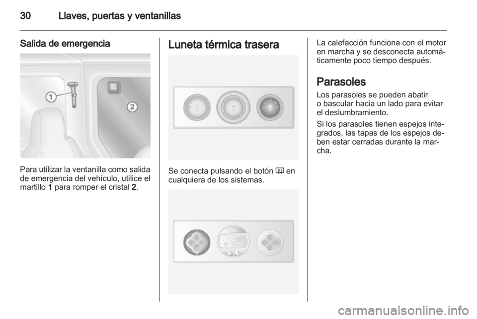 OPEL MOVANO_B 2011.5  Manual de Instrucciones (in Spanish) 