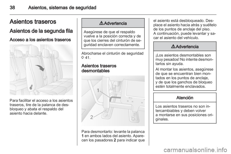 OPEL MOVANO_B 2011.5  Manual de Instrucciones (in Spanish) 