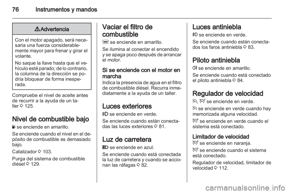 OPEL MOVANO_B 2011.5  Manual de Instrucciones (in Spanish) 
