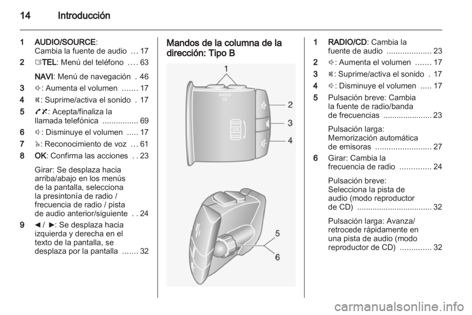 OPEL MOVANO_B 2012  Manual de infoentretenimiento (in Spanish) 