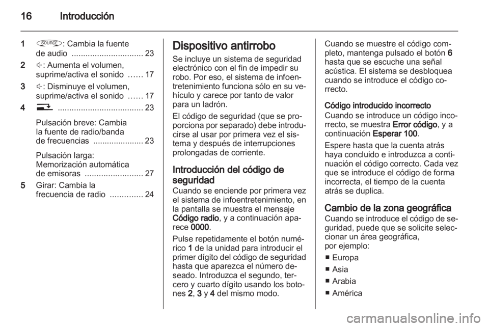 OPEL VIVARO 2012 Manual de infoentretenimiento (in Spanish) OPEL VIVARO 2012 Manual de infoentretenimiento (in Spanish)