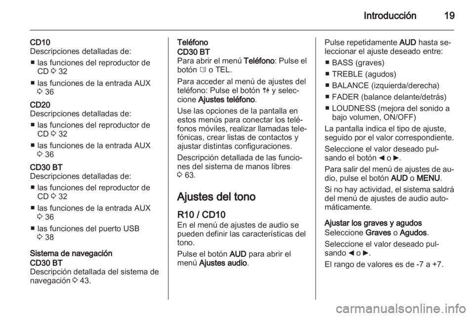 OPEL VIVARO 2012 Manual de infoentretenimiento (in Spanish) OPEL VIVARO 2012 Manual de infoentretenimiento (in Spanish)