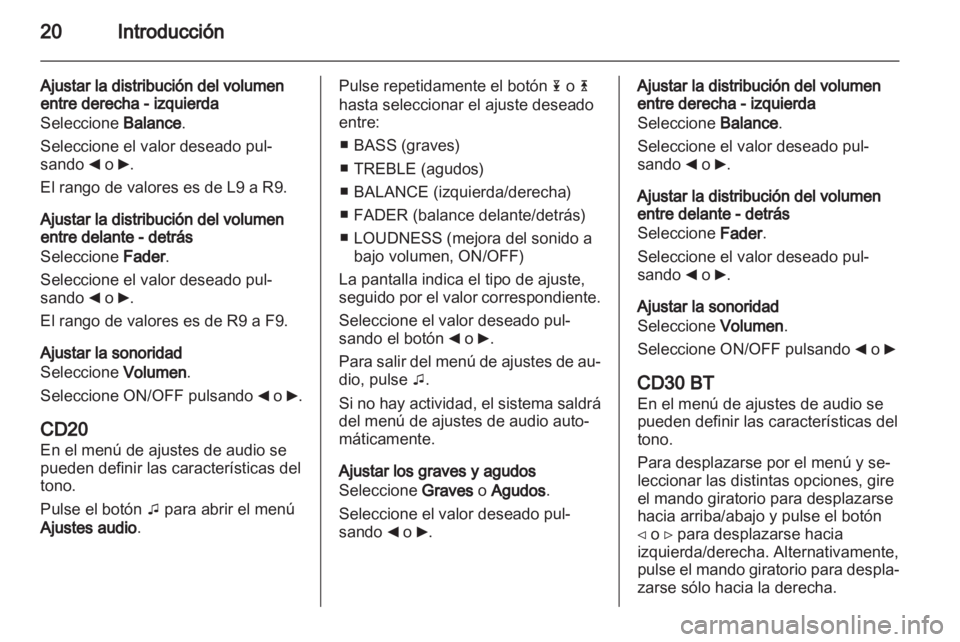 OPEL MOVANO_B 2012  Manual de infoentretenimiento (in Spanish) 