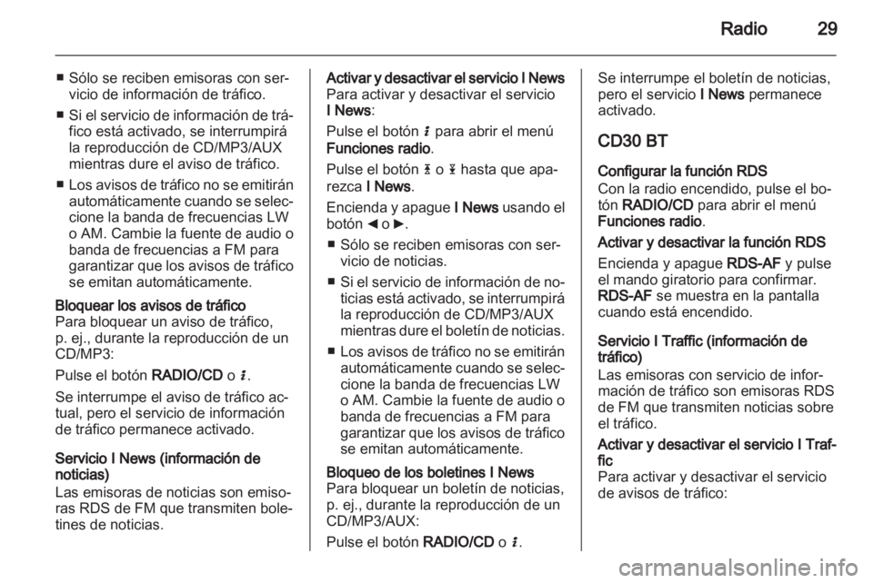 OPEL VIVARO 2012 Manual de infoentretenimiento (in Spanish) OPEL VIVARO 2012 Manual de infoentretenimiento (in Spanish)