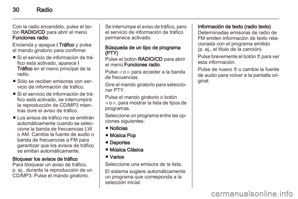 OPEL VIVARO 2012 Manual de infoentretenimiento (in Spanish) OPEL VIVARO 2012 Manual de infoentretenimiento (in Spanish)
