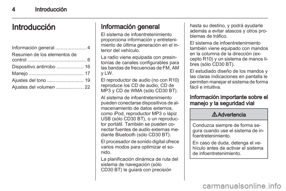 OPEL MOVANO_B 2012 Manual de infoentretenimiento (in Spanish) OPEL MOVANO_B 2012 Manual de infoentretenimiento (in Spanish)