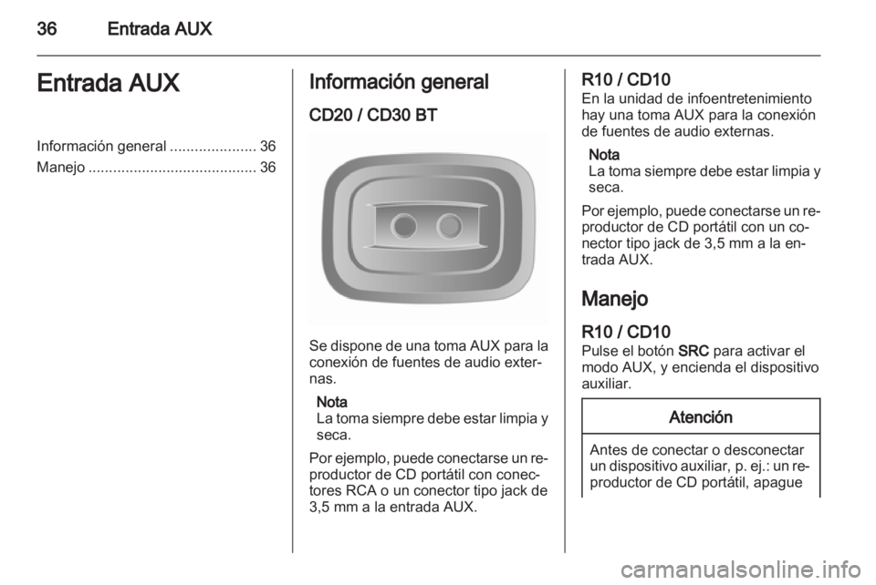 OPEL MOVANO_B 2012 Manual de infoentretenimiento (in Spanish) OPEL MOVANO_B 2012 Manual de infoentretenimiento (in Spanish)