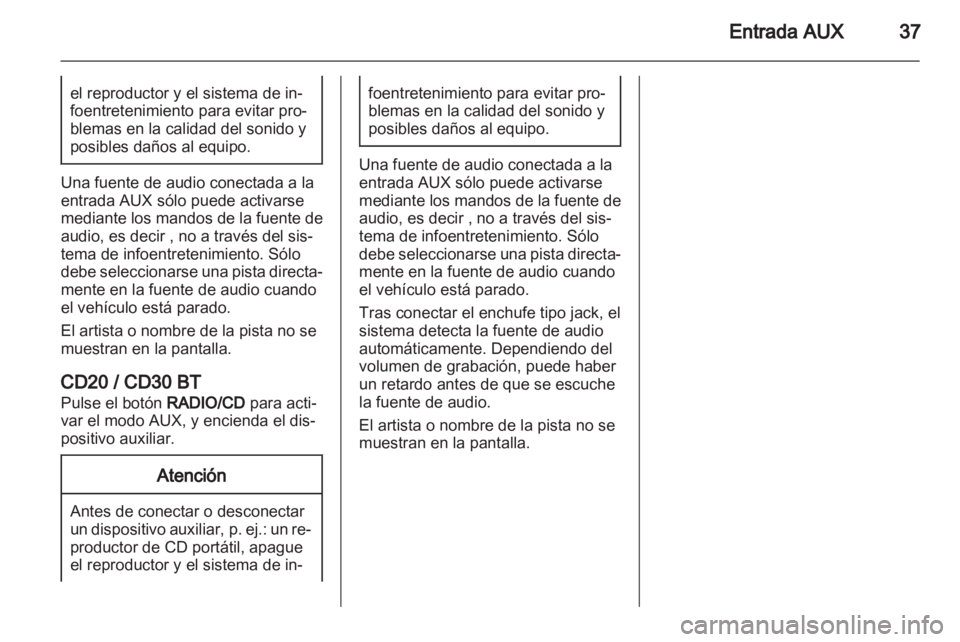 OPEL MOVANO_B 2012 Manual de infoentretenimiento (in Spanish) OPEL MOVANO_B 2012 Manual de infoentretenimiento (in Spanish)