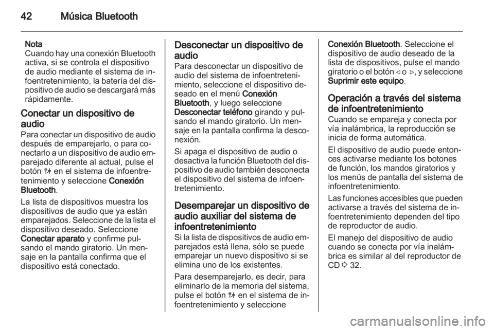 OPEL VIVARO 2012 Manual de infoentretenimiento (in Spanish) OPEL VIVARO 2012 Manual de infoentretenimiento (in Spanish)