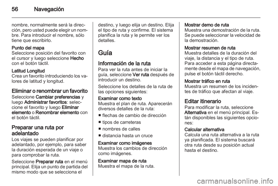 OPEL VIVARO 2012 Manual de infoentretenimiento (in Spanish) OPEL VIVARO 2012 Manual de infoentretenimiento (in Spanish)