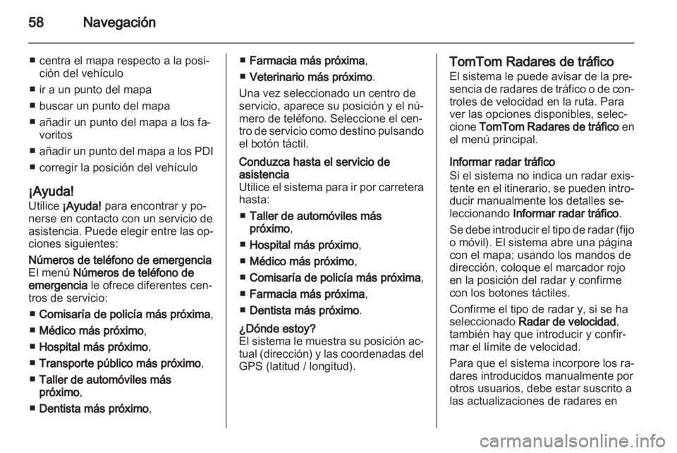 OPEL VIVARO 2012 Manual de infoentretenimiento (in Spanish) OPEL VIVARO 2012 Manual de infoentretenimiento (in Spanish)