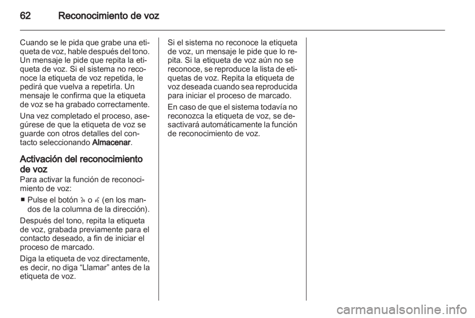 OPEL VIVARO 2012 Manual de infoentretenimiento (in Spanish) OPEL VIVARO 2012 Manual de infoentretenimiento (in Spanish)