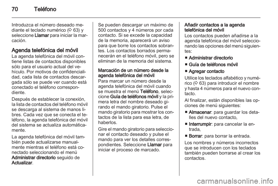 OPEL VIVARO 2012 Manual de infoentretenimiento (in Spanish) OPEL VIVARO 2012 Manual de infoentretenimiento (in Spanish)