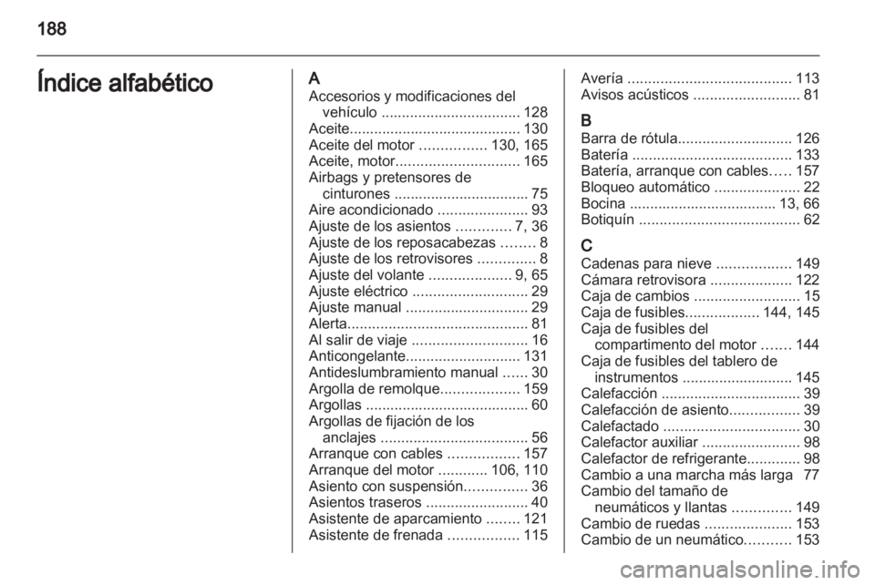OPEL MOVANO_B 2012 Manual de Instrucciones (in Spanish) OPEL MOVANO_B 2012 Manual de Instrucciones (in Spanish)