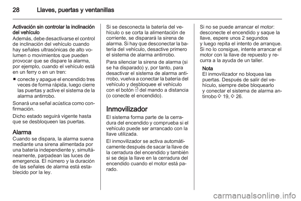 OPEL MOVANO_B 2012  Manual de Instrucciones (in Spanish) 