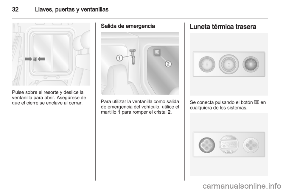 OPEL MOVANO_B 2012  Manual de Instrucciones (in Spanish) 