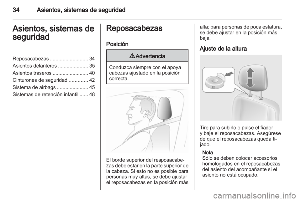 OPEL MOVANO_B 2012  Manual de Instrucciones (in Spanish) 