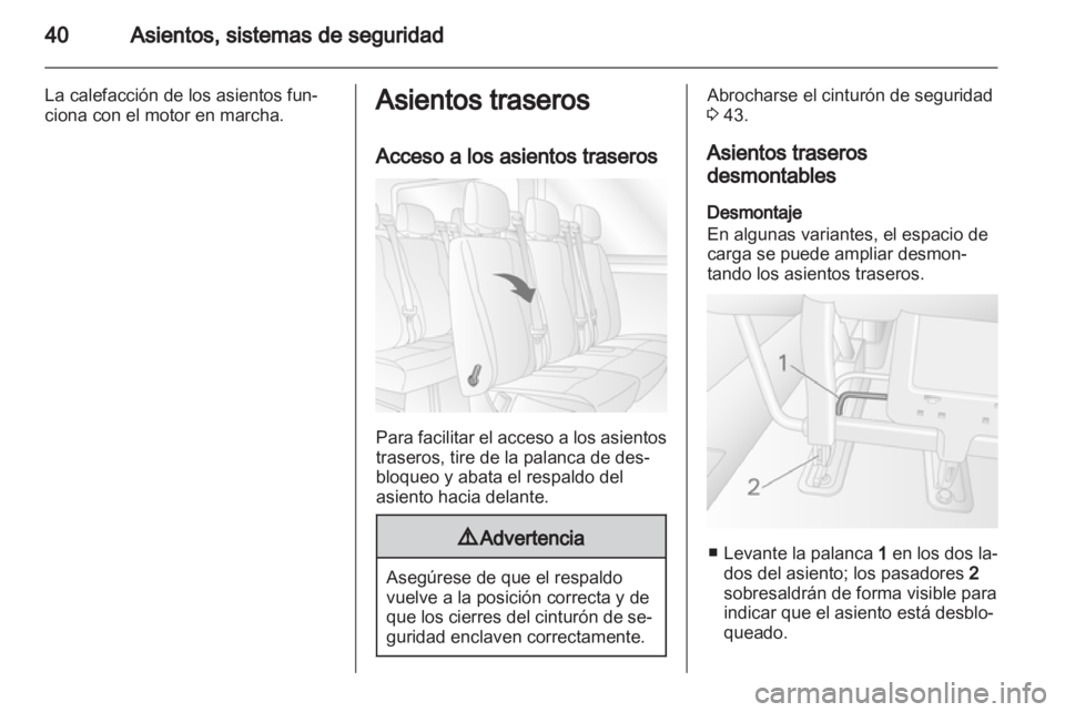 OPEL MOVANO_B 2012  Manual de Instrucciones (in Spanish) 