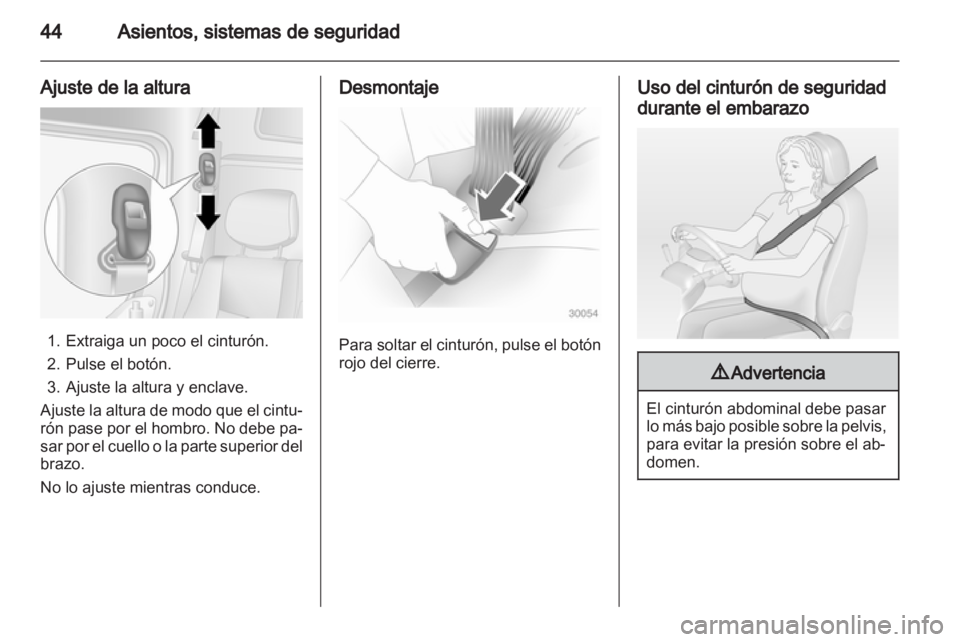 OPEL MOVANO_B 2012  Manual de Instrucciones (in Spanish) 