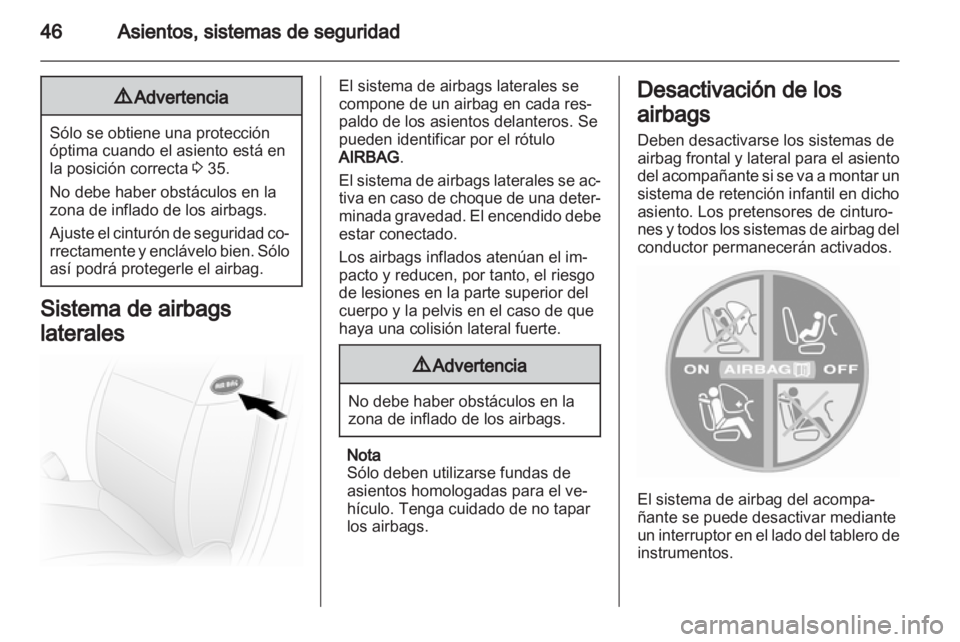 OPEL MOVANO_B 2012  Manual de Instrucciones (in Spanish) 