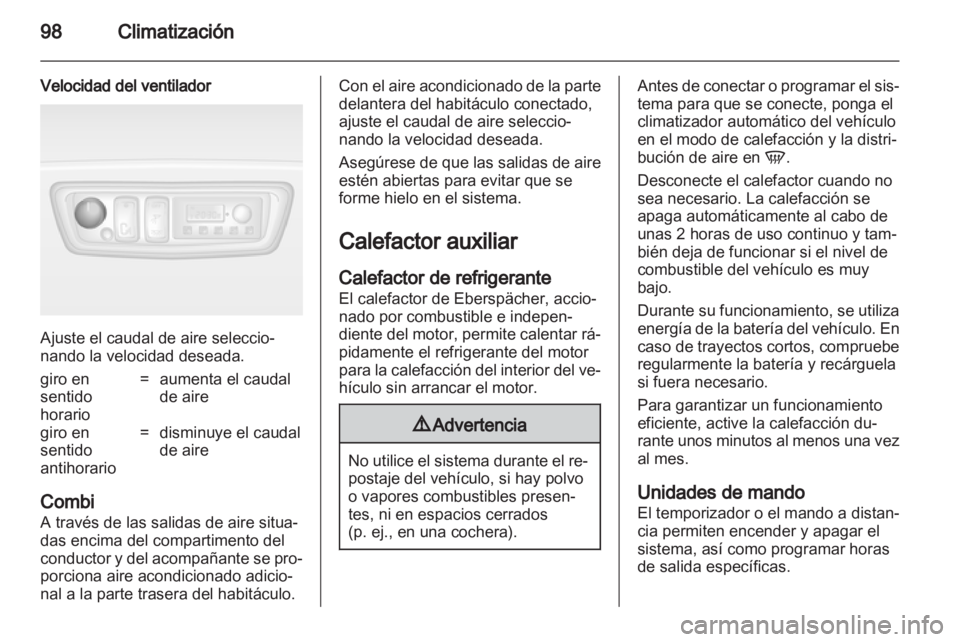 OPEL MOVANO_B 2012 Manual de Instrucciones (in Spanish) OPEL MOVANO_B 2012 Manual de Instrucciones (in Spanish)