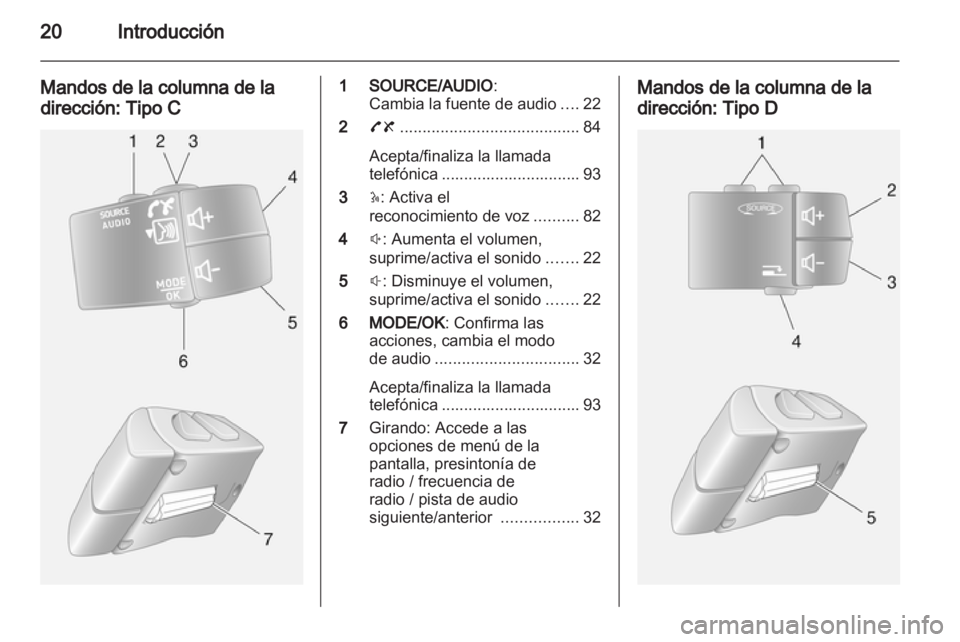 OPEL VIVARO 2012.5  Manual de infoentretenimiento (in Spanish) 