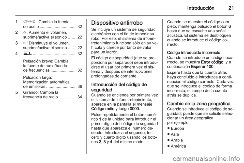 OPEL MOVANO_B 2012.5 Manual de infoentretenimiento (in Spanish) OPEL MOVANO_B 2012.5 Manual de infoentretenimiento (in Spanish)