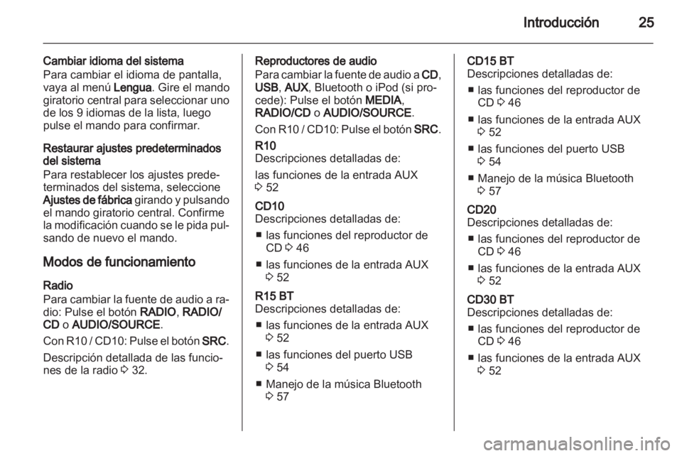 OPEL MOVANO_B 2012.5 Manual de infoentretenimiento (in Spanish) OPEL MOVANO_B 2012.5 Manual de infoentretenimiento (in Spanish)