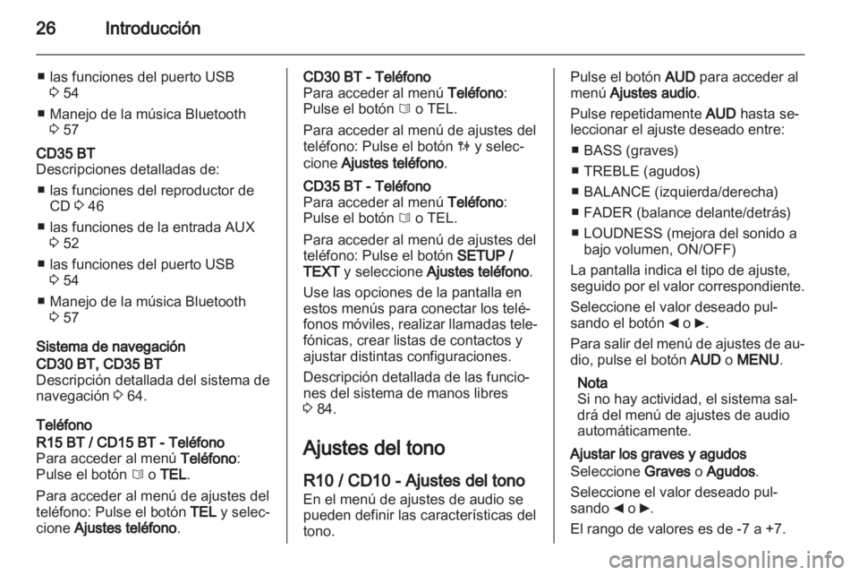 OPEL MOVANO_B 2012.5 Manual de infoentretenimiento (in Spanish) OPEL MOVANO_B 2012.5 Manual de infoentretenimiento (in Spanish)