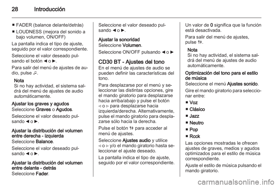OPEL MOVANO_B 2012.5 Manual de infoentretenimiento (in Spanish) OPEL MOVANO_B 2012.5 Manual de infoentretenimiento (in Spanish)
